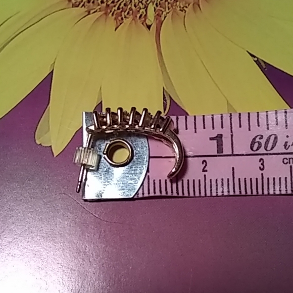 Necklace EarringsSet, Heart-Shaped Dark Blue Stone - Picture 6 of 6